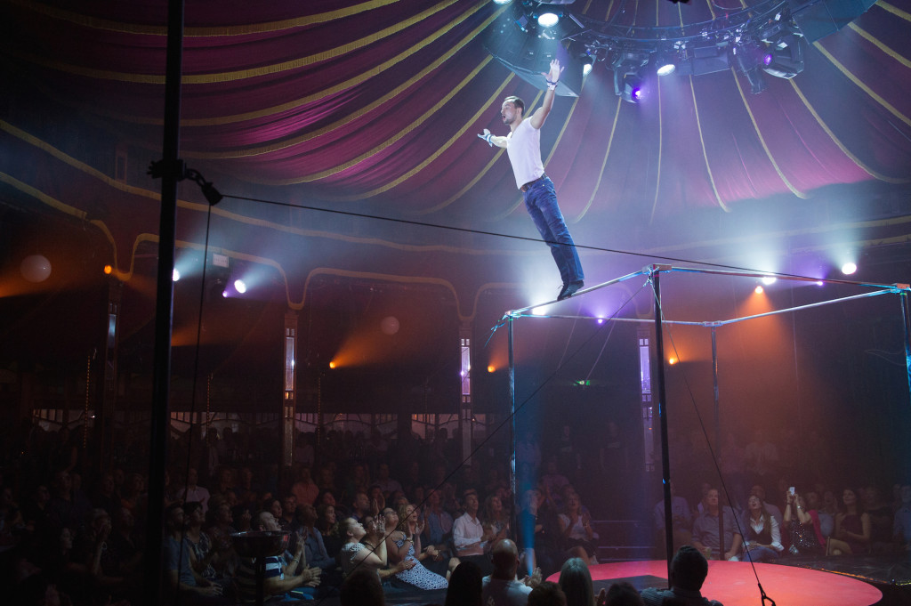 Horizontal Bars. Photo by Mark Turne courtesy of Absinthe by Spiegelworld