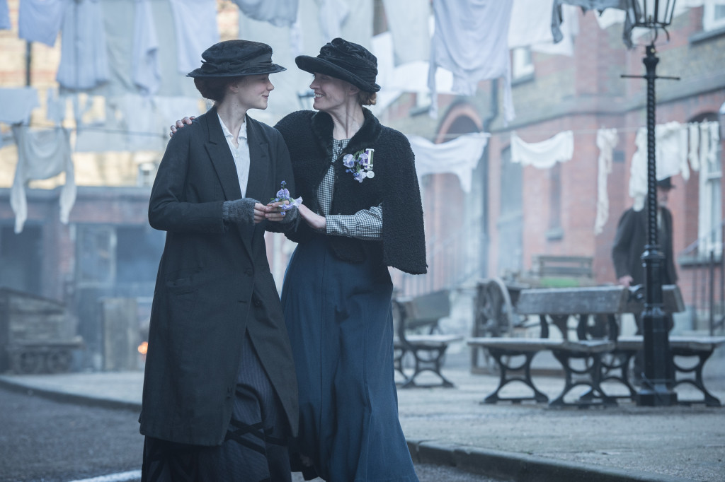 Carey Mulligan as Maud Watts and Anne Marie Duff as Violet Miller