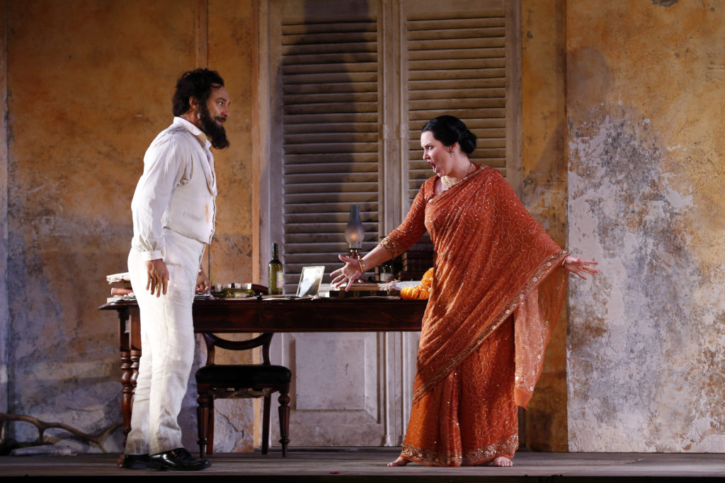 José Carbó, and Emma Matthews in Opera Australia's The Pearlfishers.