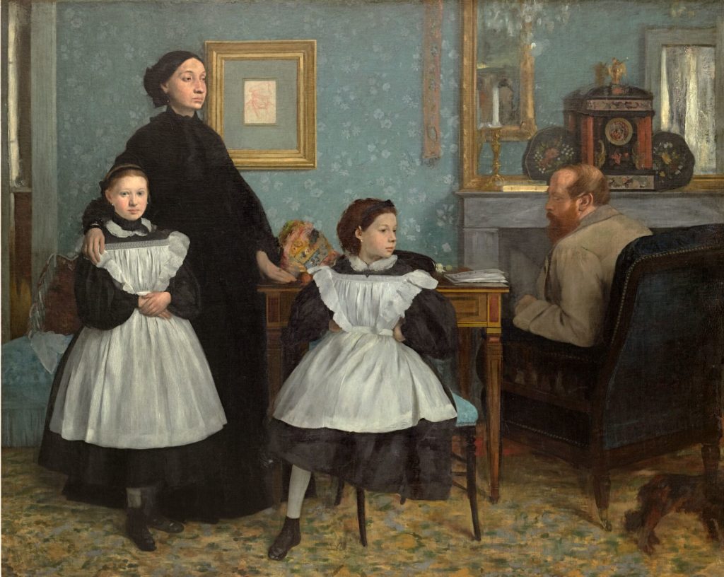 Edgar Degas Family portrait also called The Bellelli family 1 867 oil on canvas 201 x 249.5 cm Musée d'Orsay, Paris (RF 2210) © Musée d'Orsay, Dist. RMN - Grand Palais / Patrice Schmidt