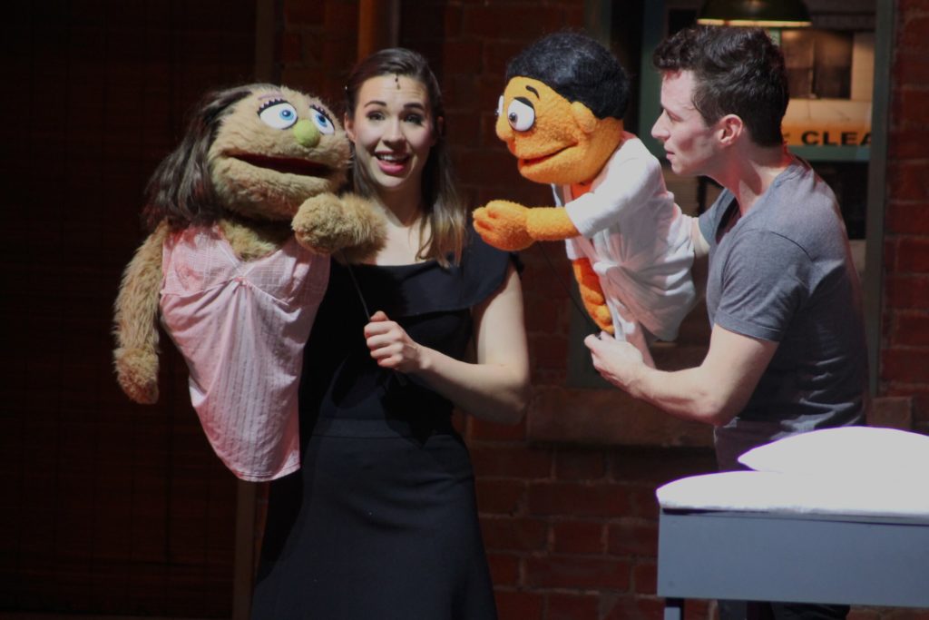 Sophie Wright as Kate Monster and Ross Hannaford as Princeton