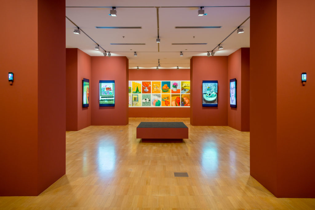 David Hockney Exhibition at the NGV