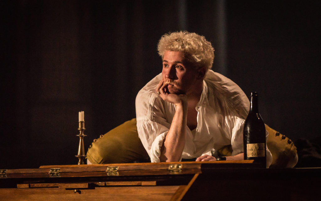  Adam Gillen as Wolfgang Amadeus Mozart.*