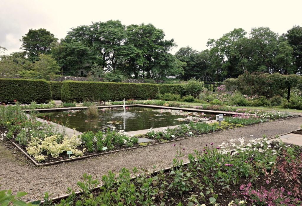 One of the gardens at Dunvegan Castle