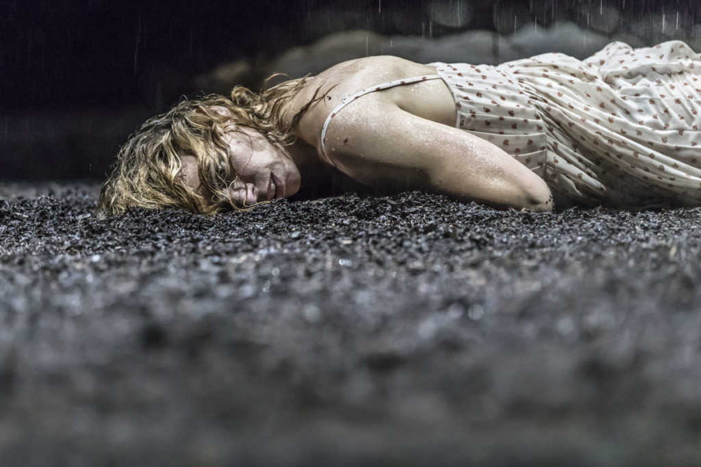 Billie Piper (Her) in Yerma at the Young Vic.