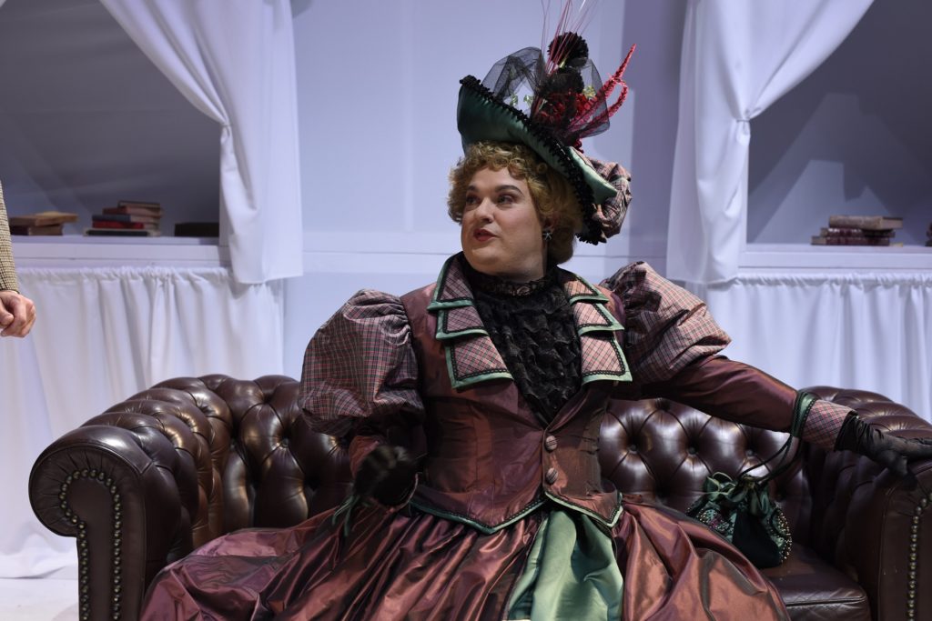 James Cutler gives a wonderful performance as Lady Bracknell*