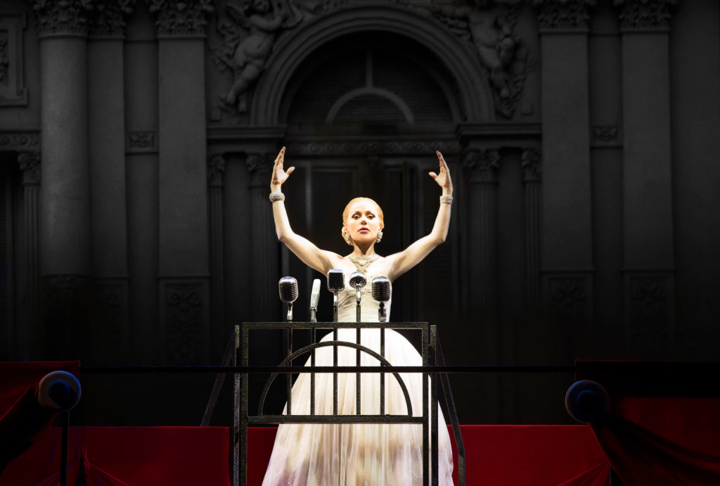 Tina Arena presents one of the show stopping numbers in Evita `Don’t Cry for Me Argentina’