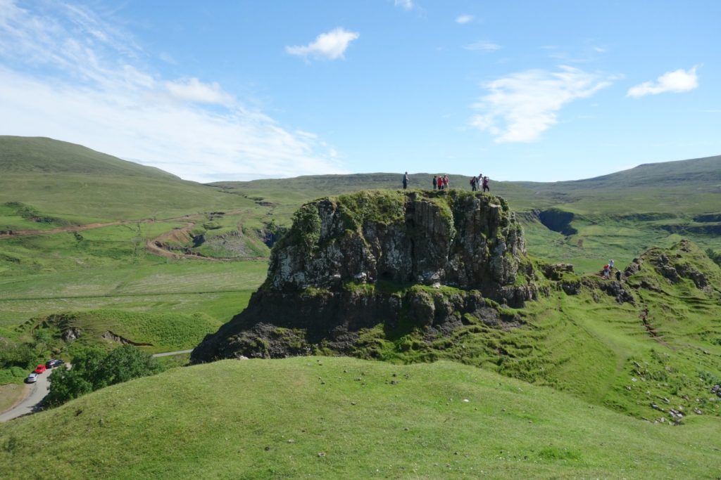 The picturesque Fairy Glen is one of a number of sites included on Skye Minibus Tours' tour of Skye.
