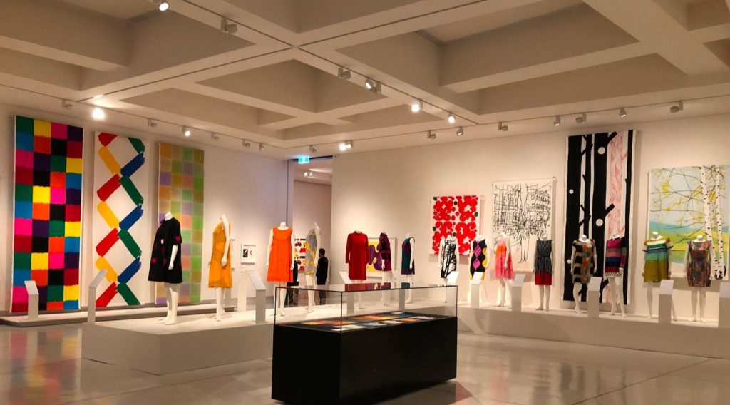 art of the Marimekko: Design Icon 1951 to 2018 exhibition on at Bendigo Art Gallery.